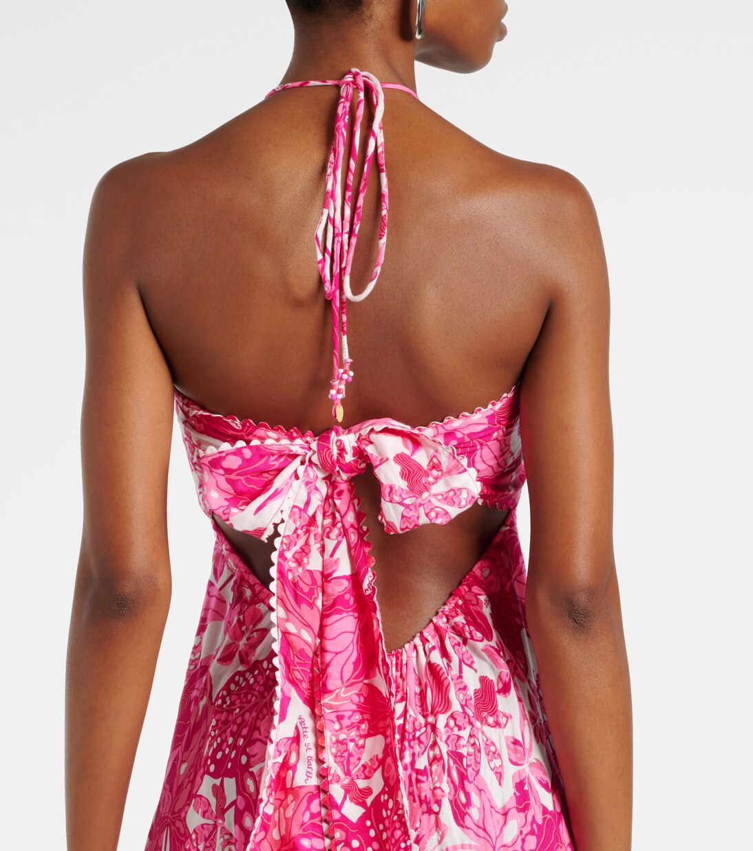 Bedrucktes Maxikleid Carla | Poupette St Barth