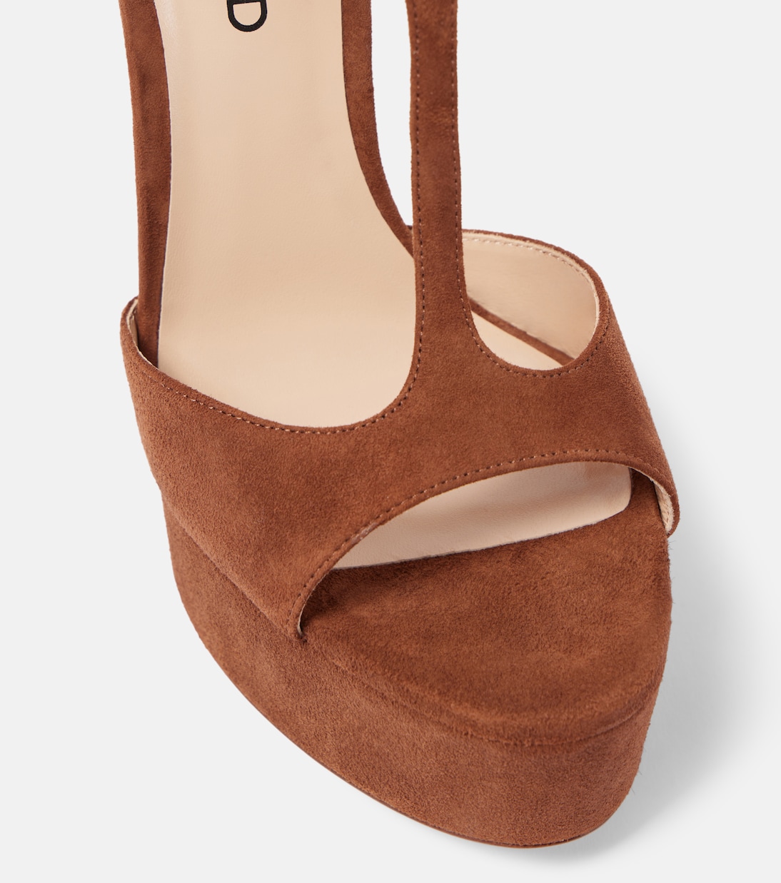 Angelina 130 suede platform sandals | Tom Ford