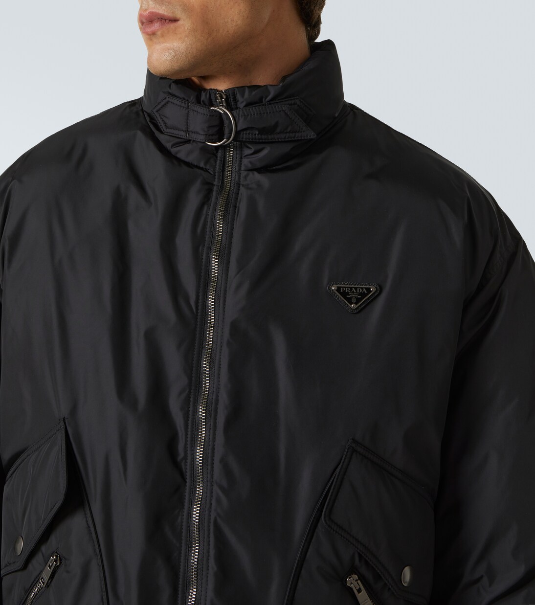 Daunenjacke aus Re-Nylon | Prada