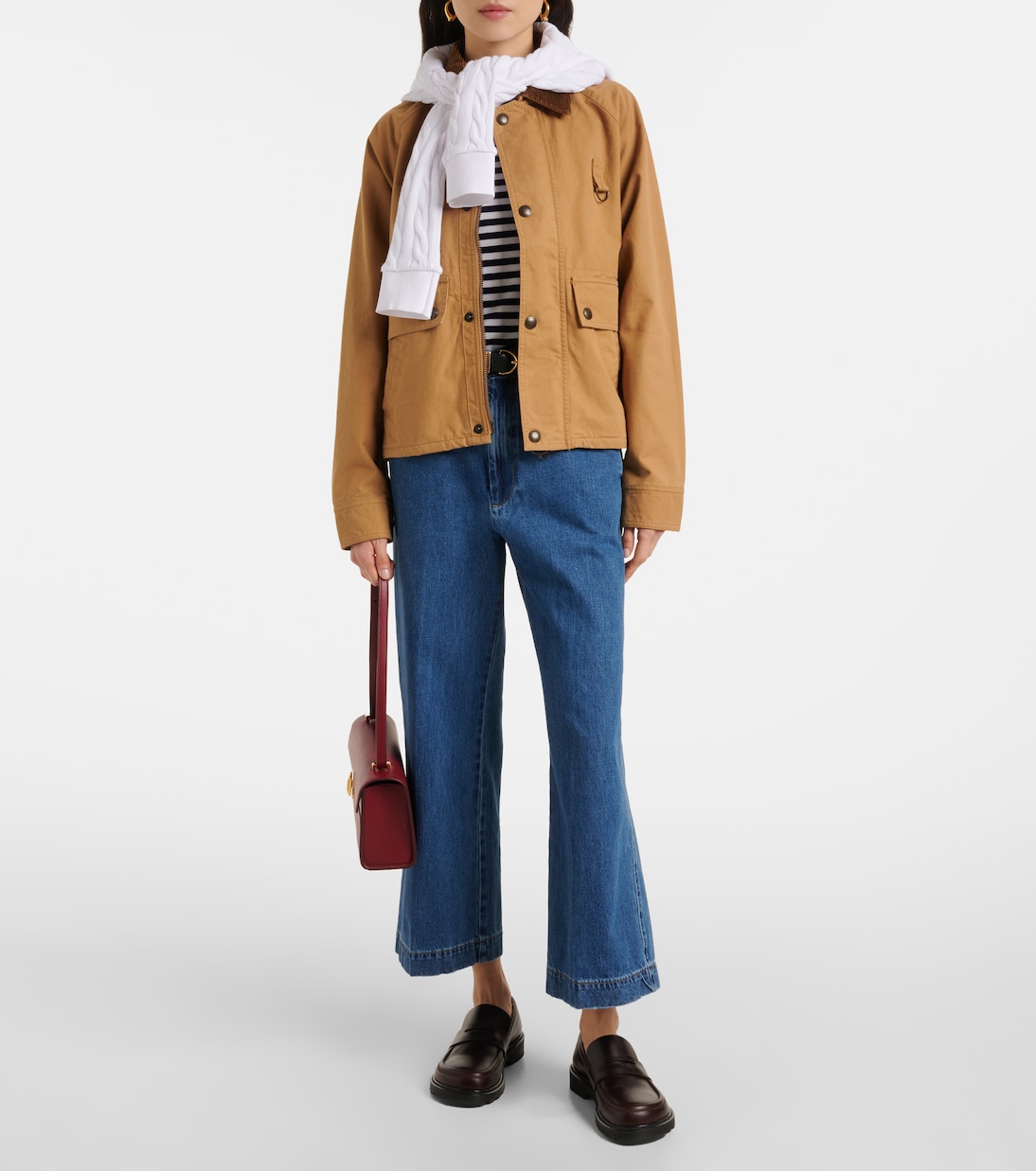 Cropped Wide-Leg Jeans | Polo Ralph Lauren