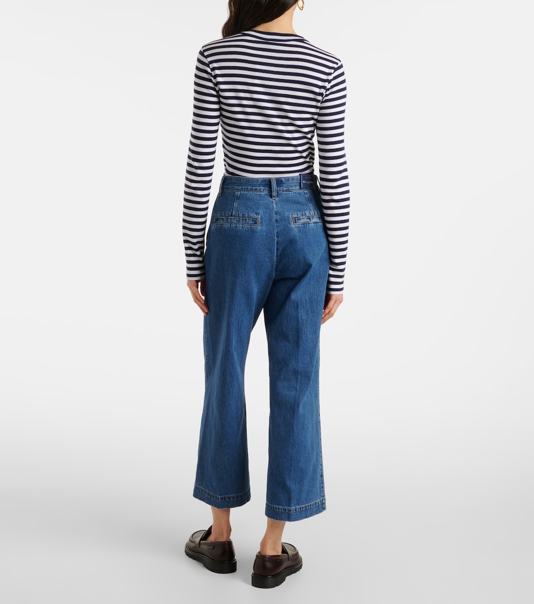 Cropped Wide-Leg Jeans | Polo Ralph Lauren