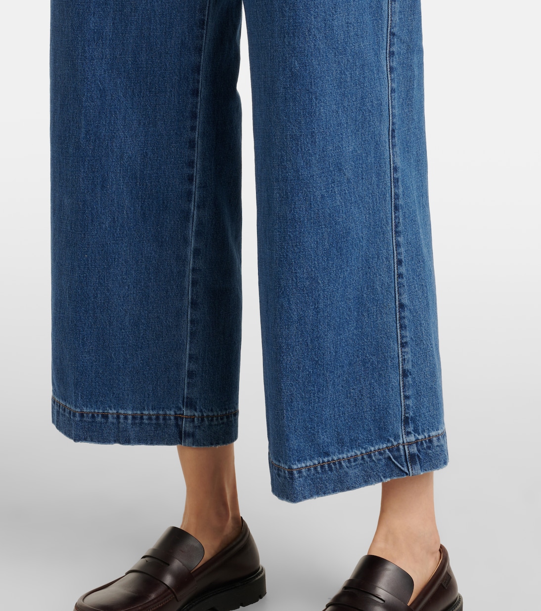 Cropped Wide-Leg Jeans | Polo Ralph Lauren
