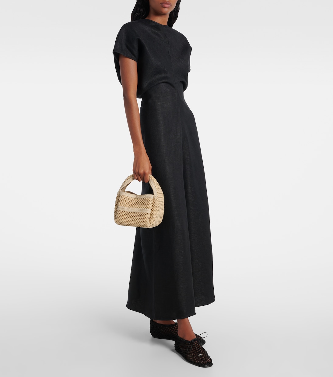 Tote Bag Bucket Petite aus Häkelstrick | Toteme