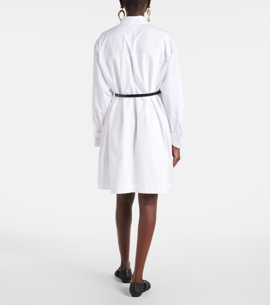 Hemdblusenkleid aus Baumwollpopeline | Max Mara