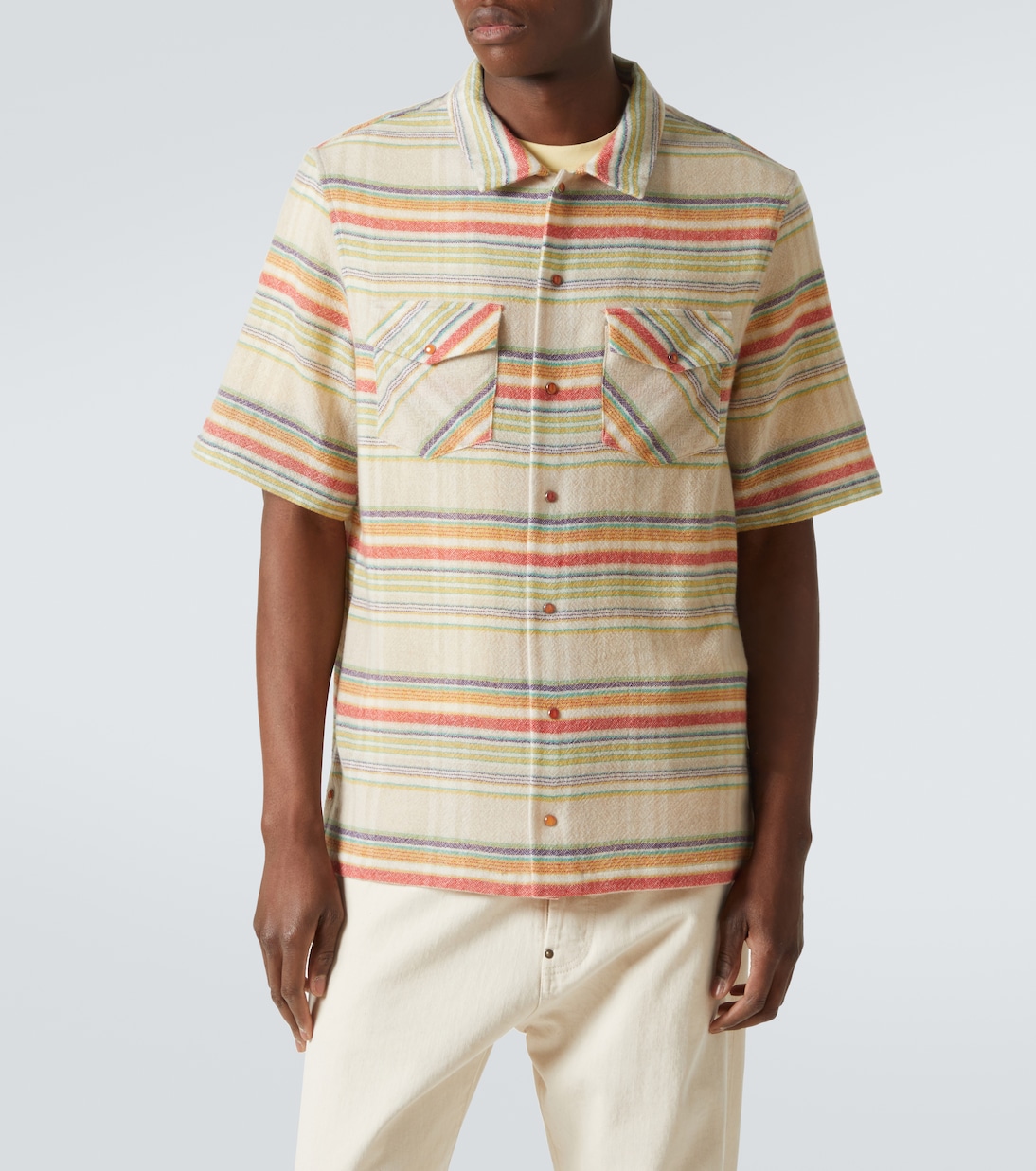 Hemd Seaside Gauze aus Kaschmir mit Karneol | God's True Cashmere