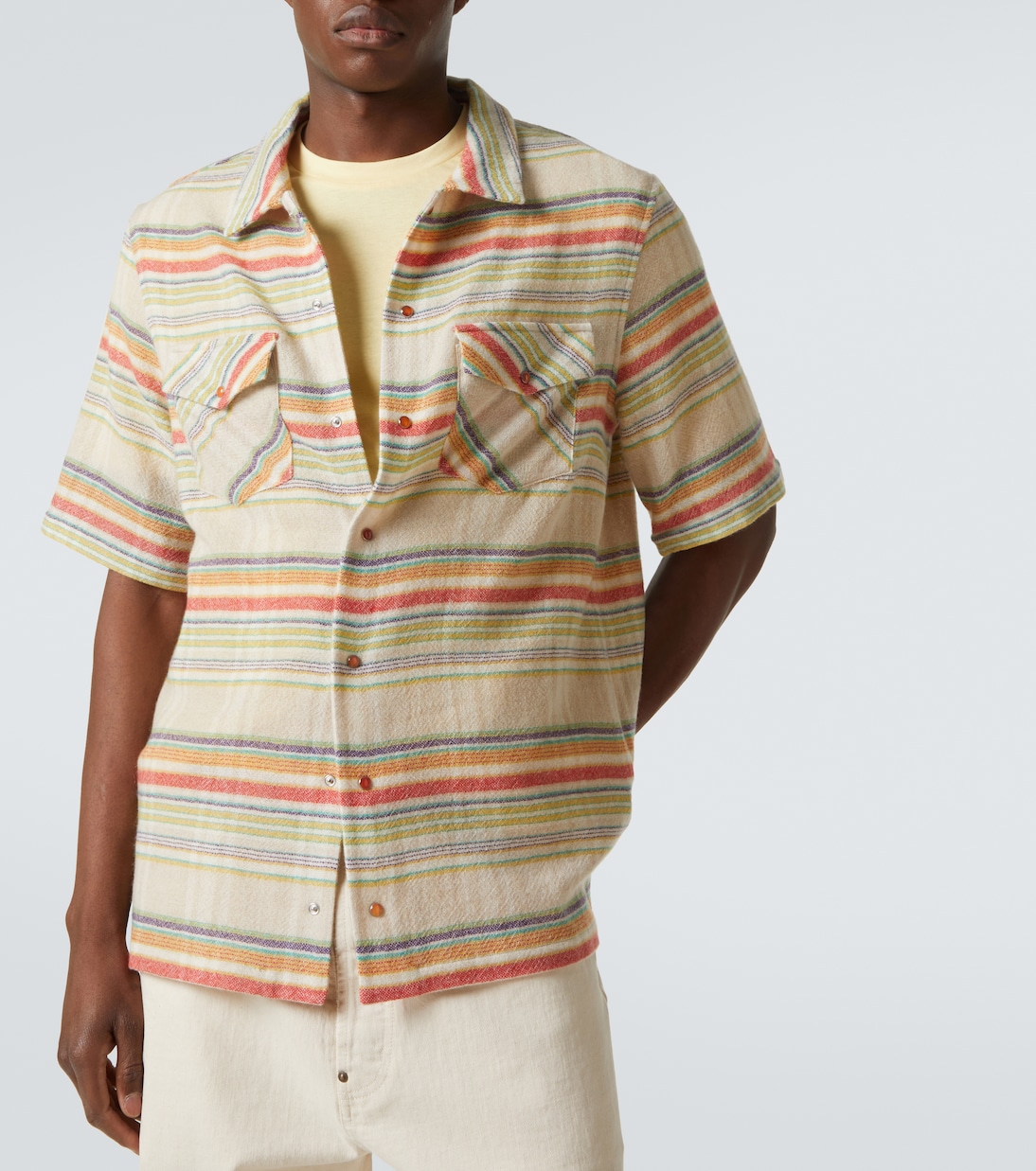 Hemd Seaside Gauze aus Kaschmir mit Karneol | God's True Cashmere