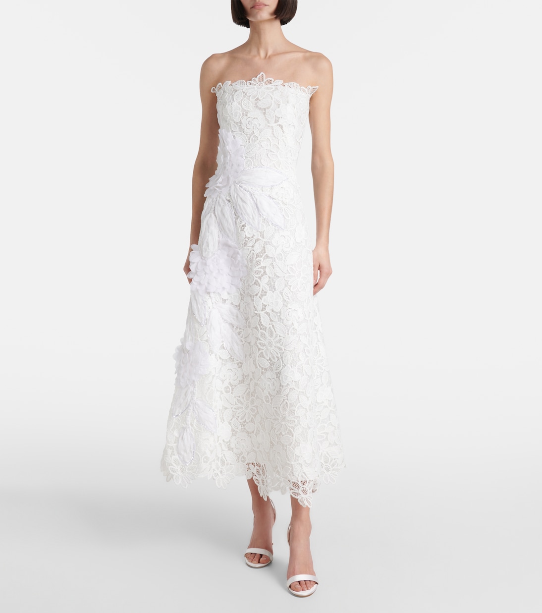 Robe aus Spitze | Costarellos