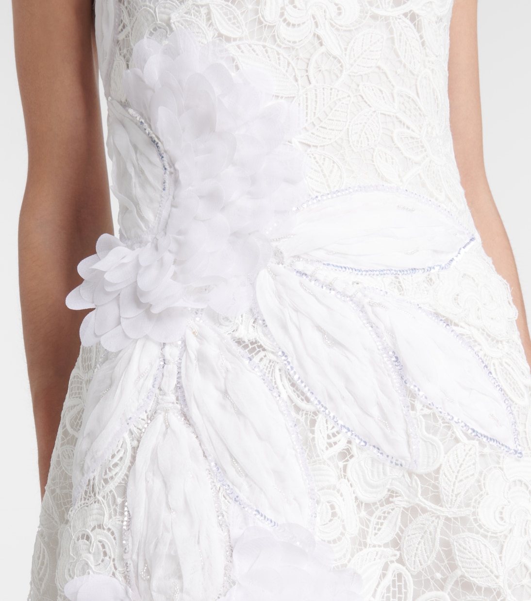 Robe aus Spitze | Costarellos