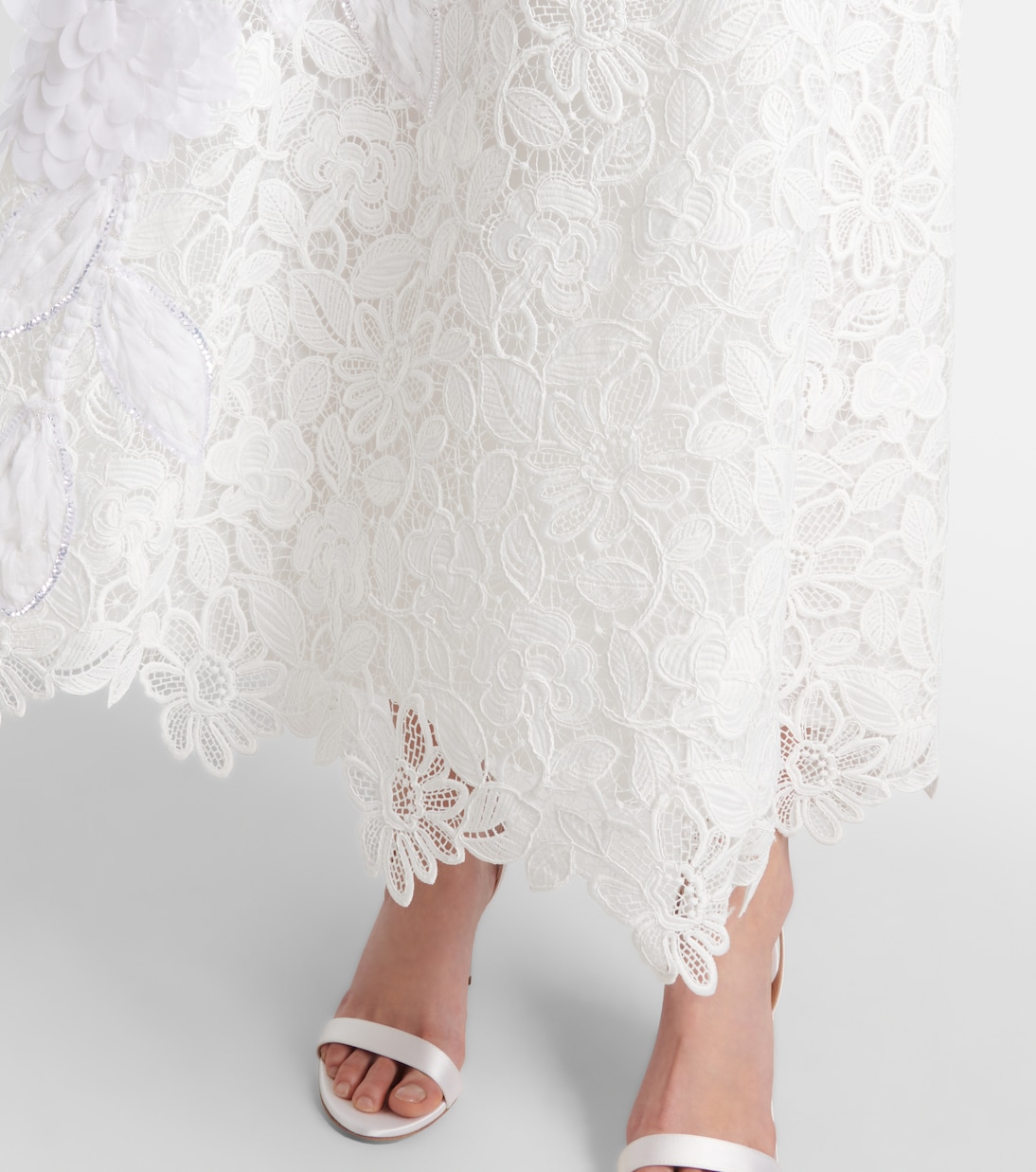 Robe aus Spitze | Costarellos