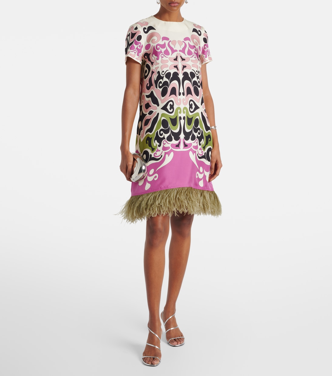 Abito in seta con stampa | La DoubleJ