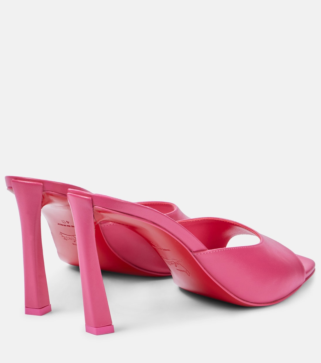 Pantoletten Condora 85 aus Leder | Christian Louboutin