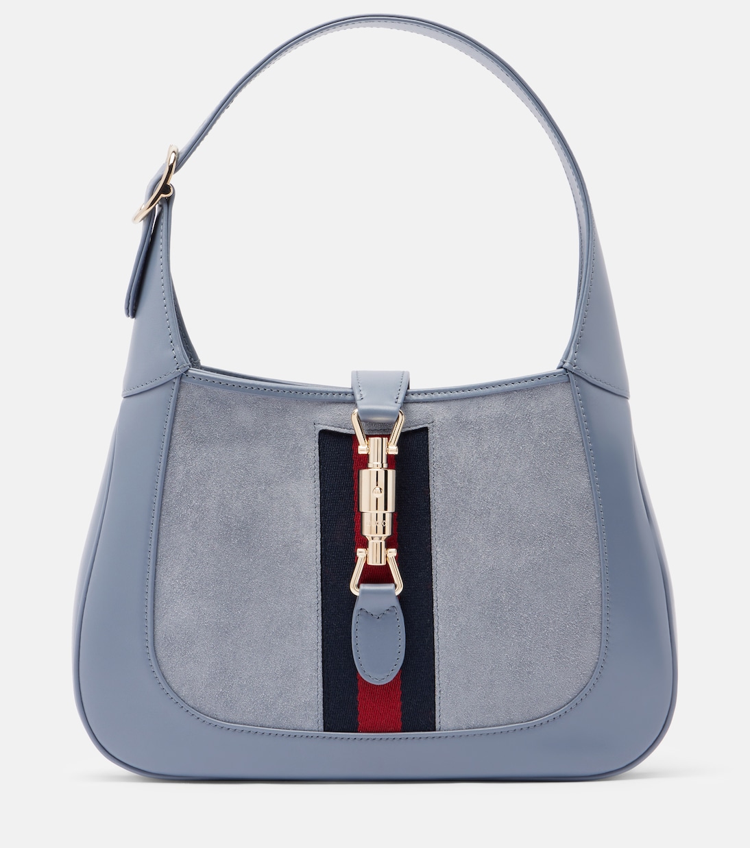 Borsa Jackie 1961 Medium in suede e pelle | Gucci