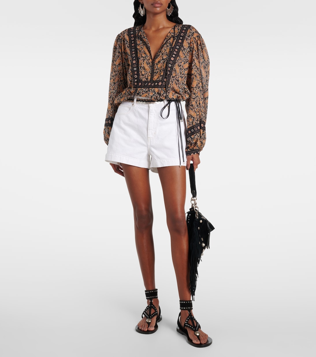 The Charm denim shorts | Frame