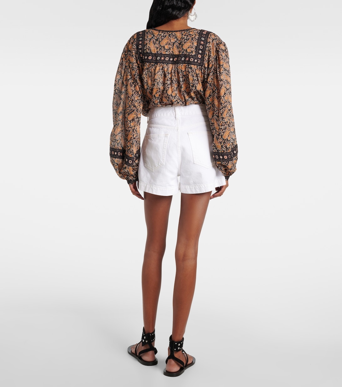 The Charm denim shorts | Frame