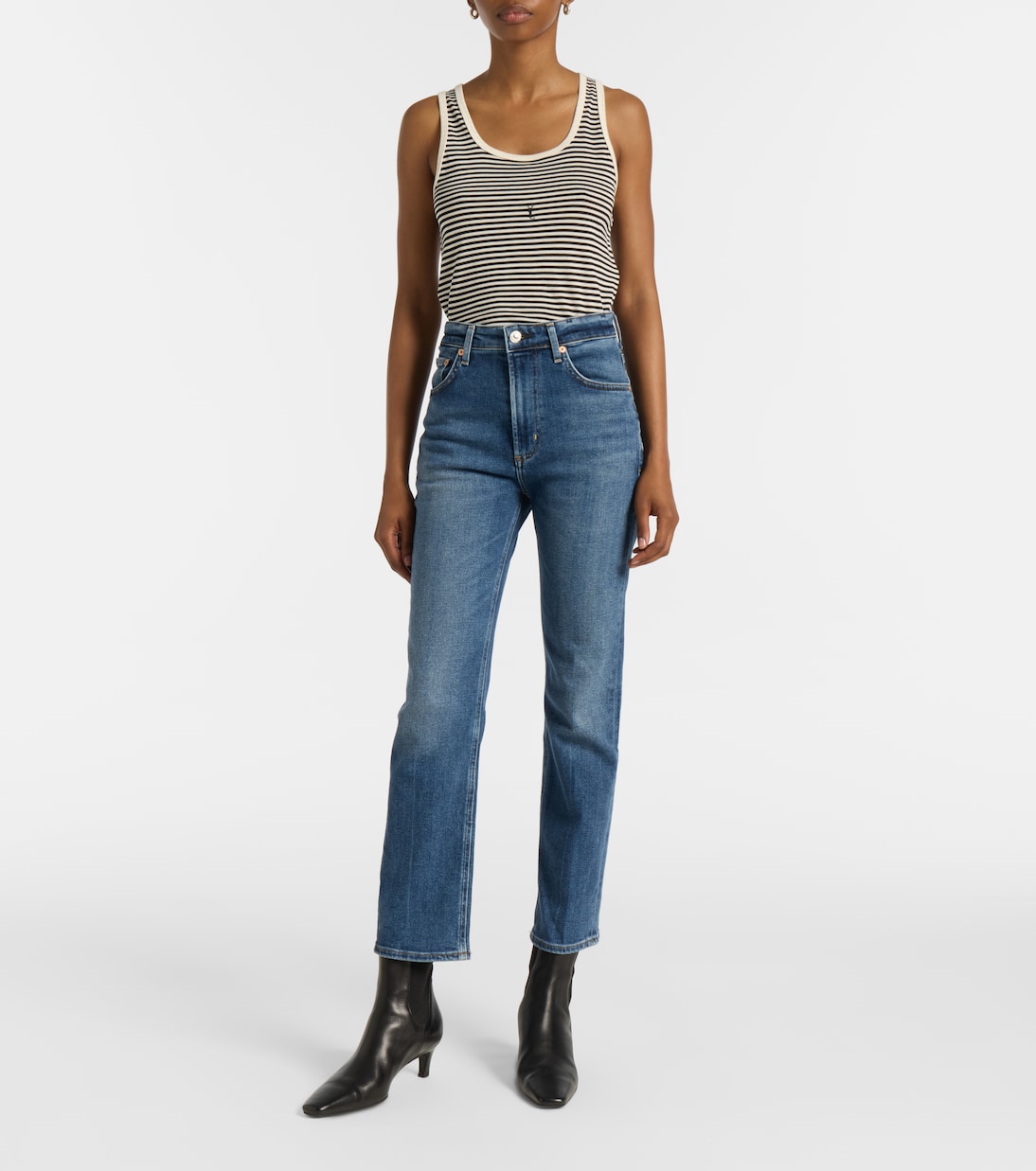 High-Rise Slim Jeans Zurie Ankle | Citizens of Humanity