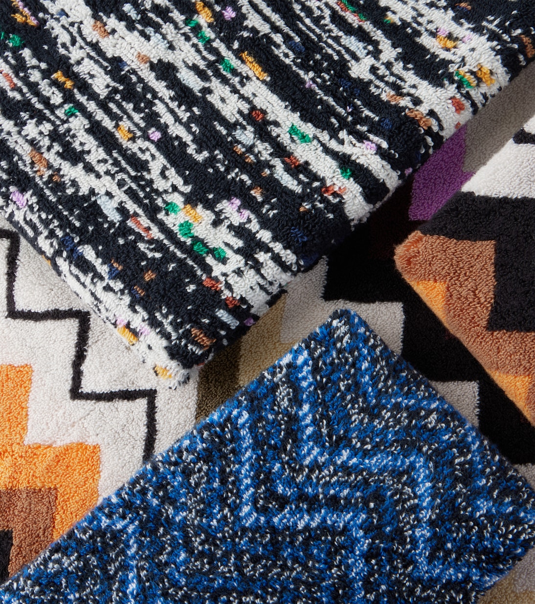 Murrina set of 2 cotton terry towels | Missoni