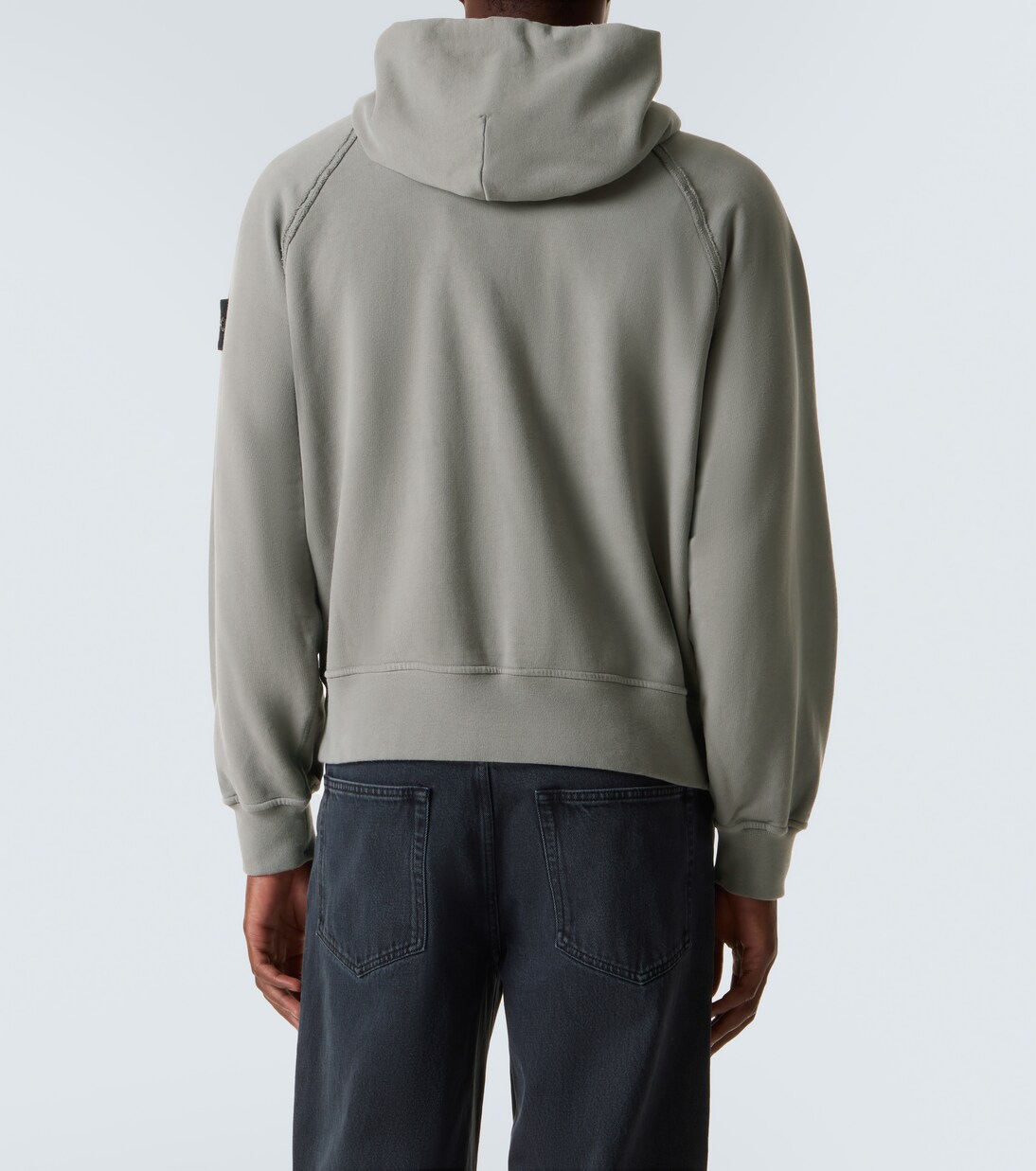 Compass cotton jersey hoodie | Stone Island