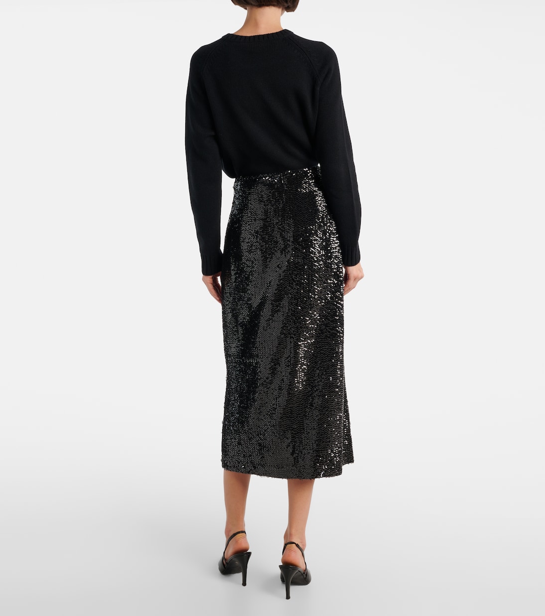 Bleistiftrock mit Pailletten | Emilia Wickstead