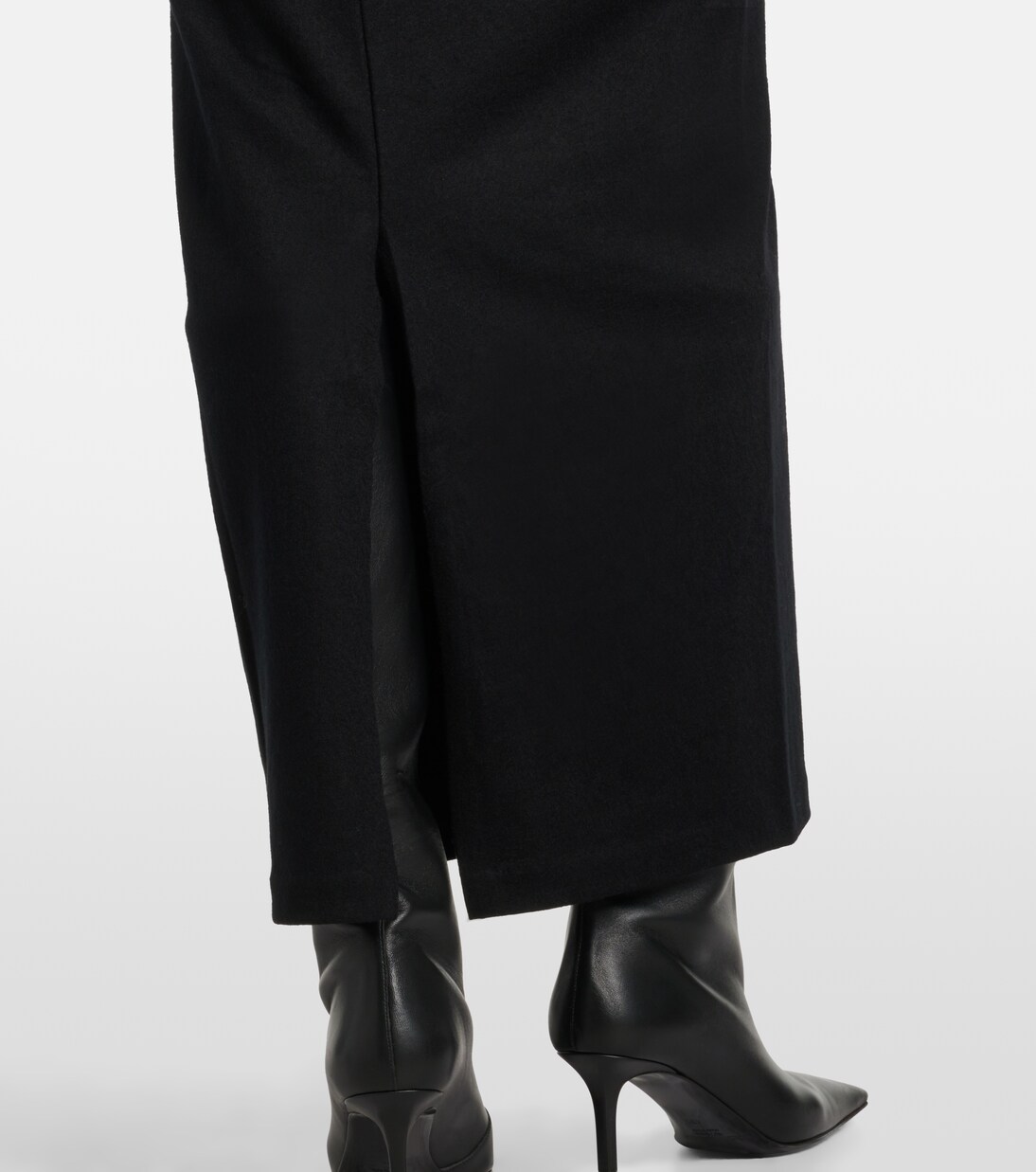 Robe longue en laine | Entire Studios