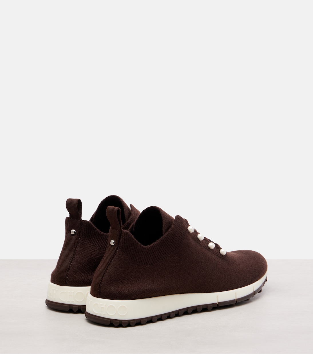 Baskets Veles en cachemire à ornements | Jimmy Choo