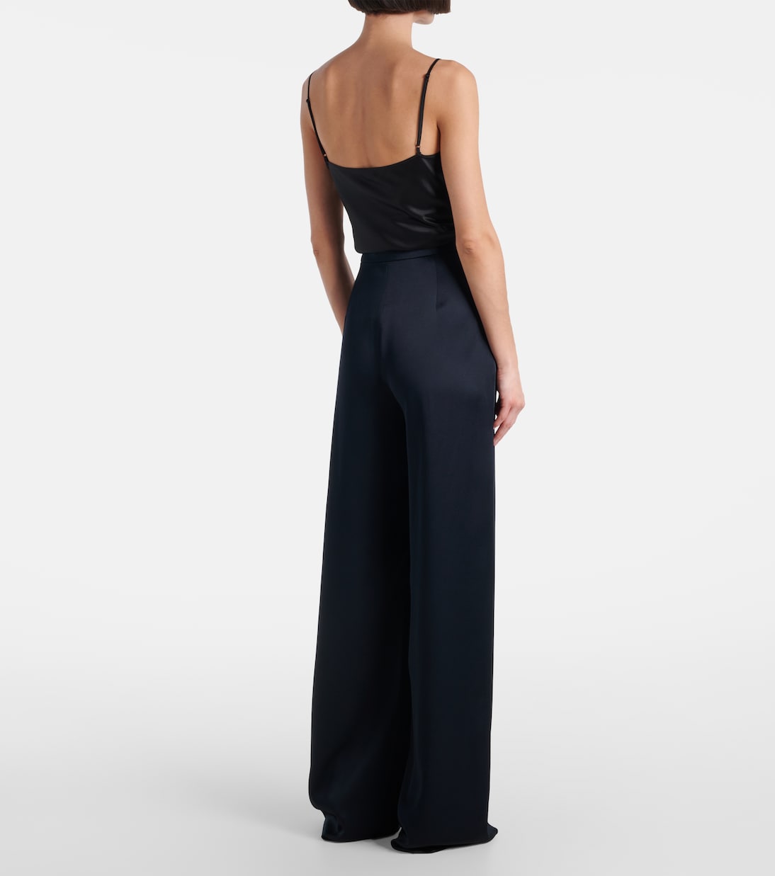 Weite Hose Dritto aus Satin | Max Mara