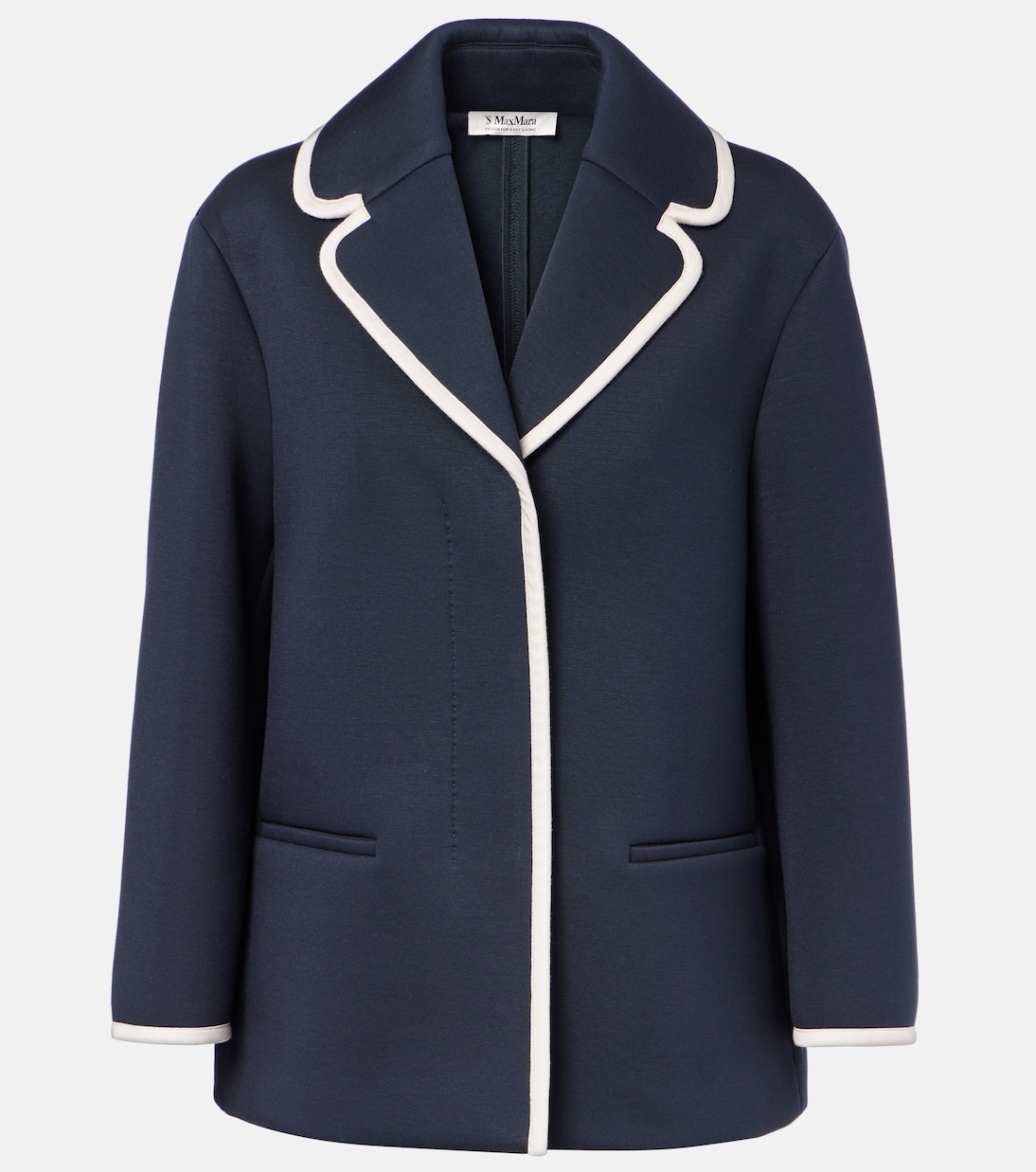 Single-breasted jersey blazer | 'S Max Mara