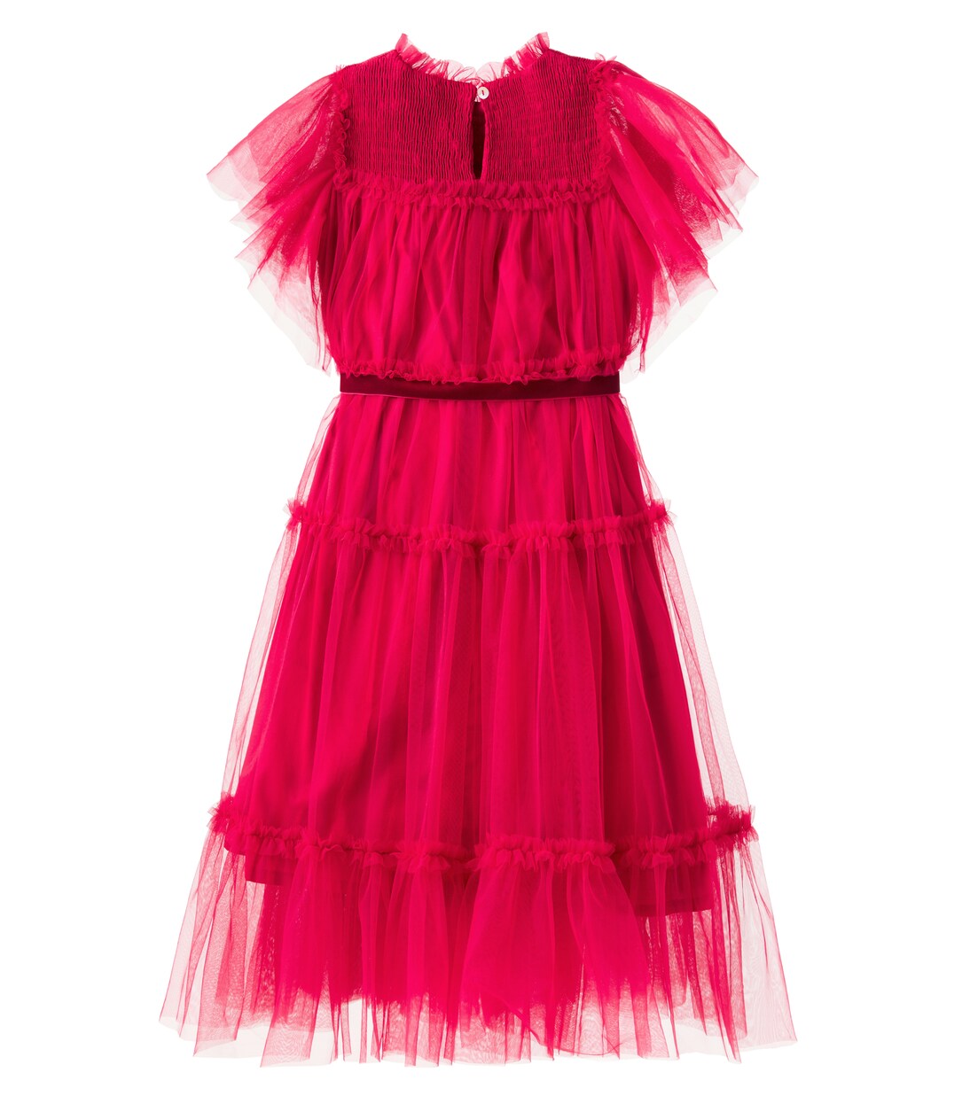 Carolina ruffled tulle dress | C'era Una Volta