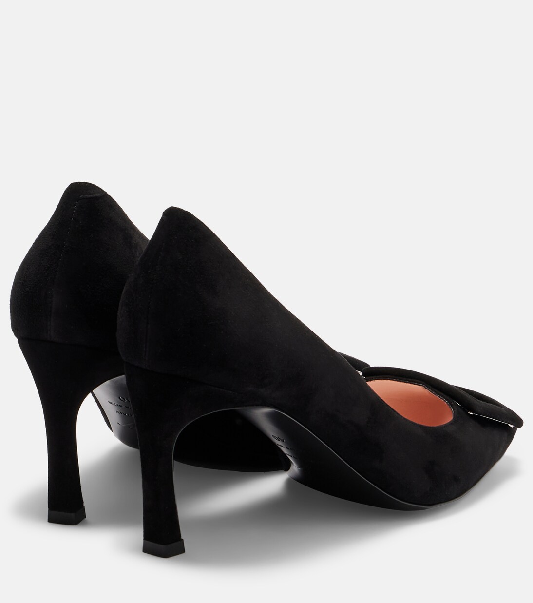 Pumps Trompette 70 aus Veloursleder | Roger Vivier