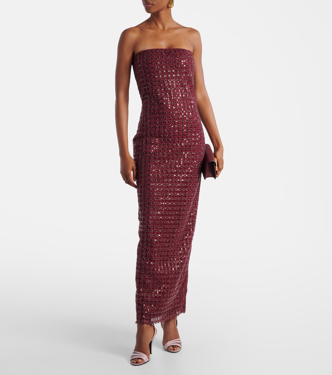 Beaded maxi dress | Rotate