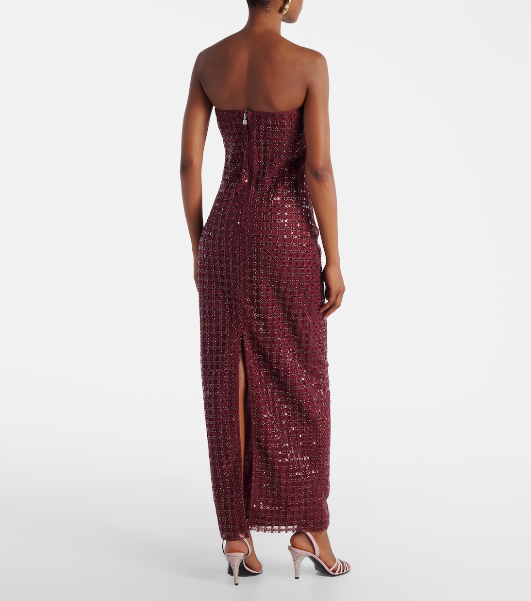Beaded maxi dress | Rotate