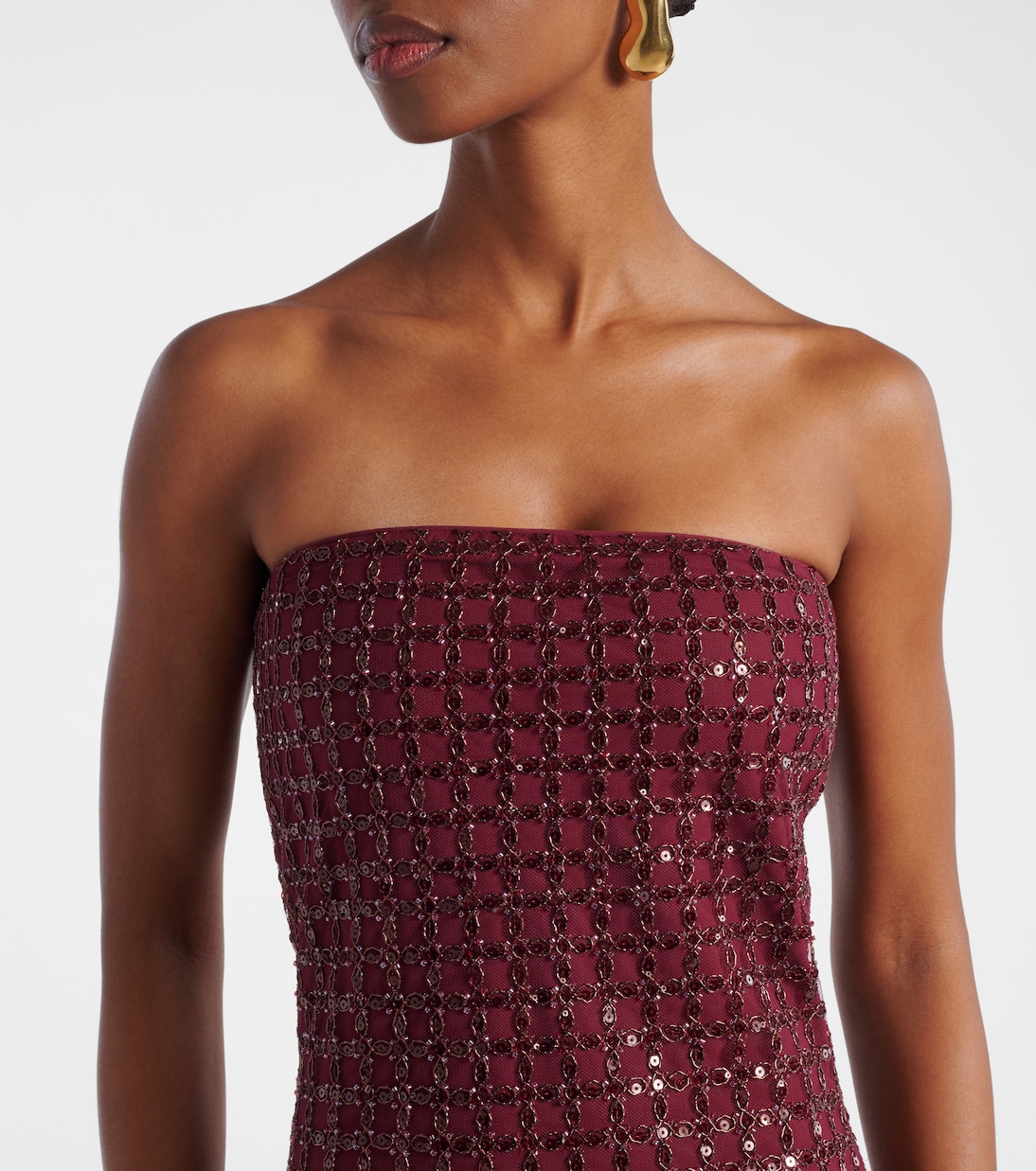 Beaded maxi dress | Rotate