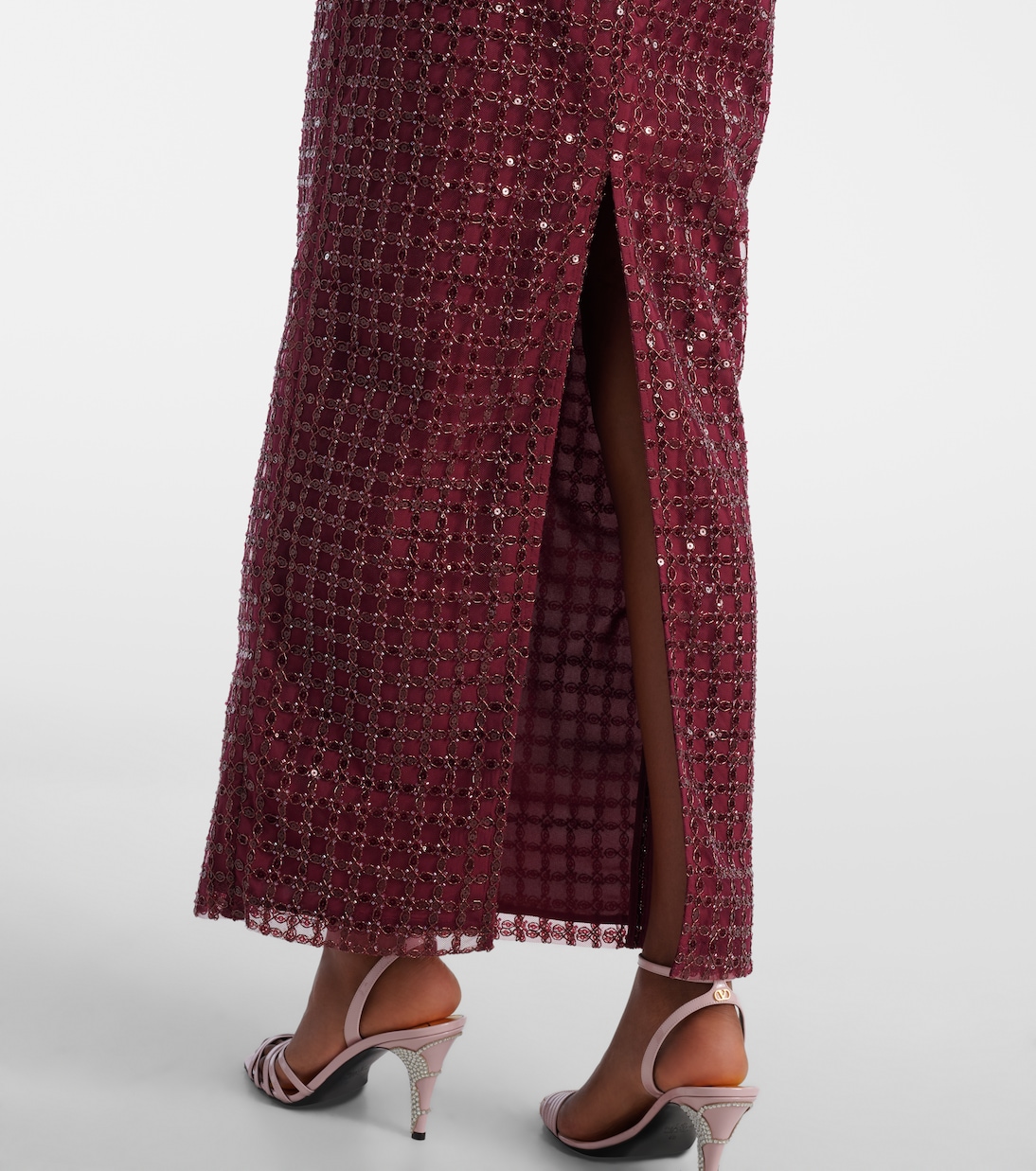 Beaded maxi dress | Rotate