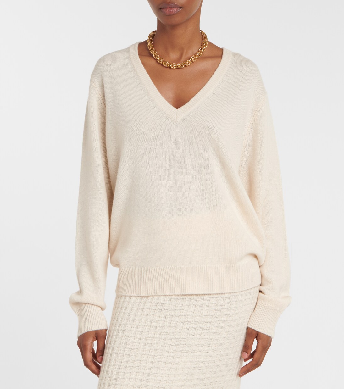 Pull en cachemire et laine | Jardin des Orangers