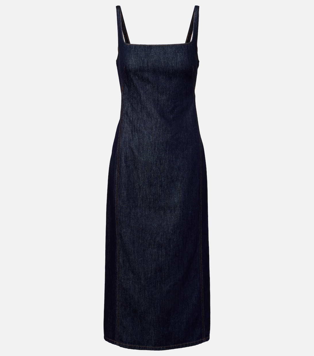 Abito midi in denim | Dries Van Noten