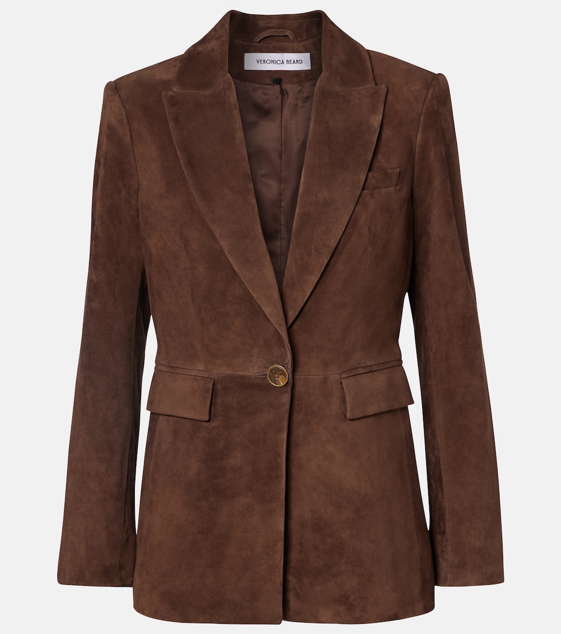 Blazer Duane aus Veloursleder | Veronica Beard