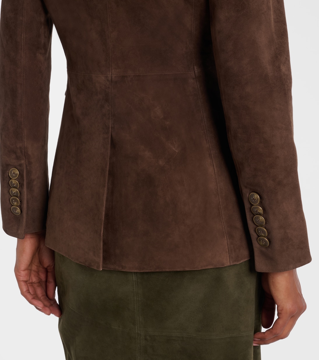 Blazer Duane aus Veloursleder | Veronica Beard