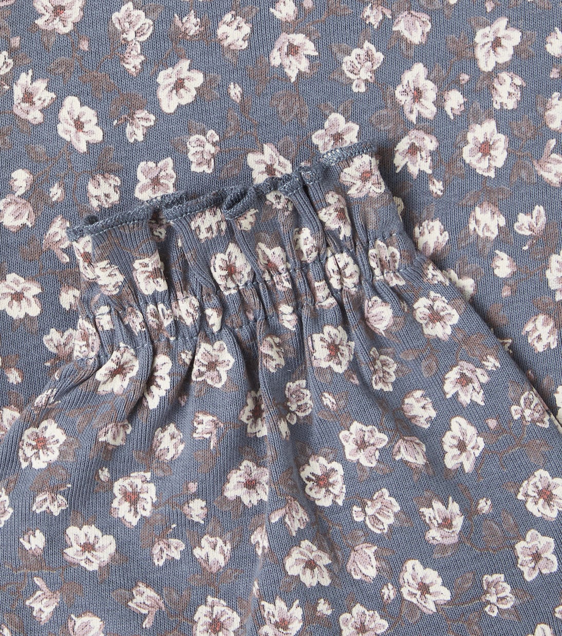 Baby Penny floral cotton tapered pants | Wheat