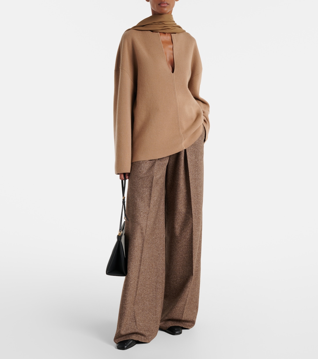 Serafino wool and cashmere sweater | Jardin des Orangers