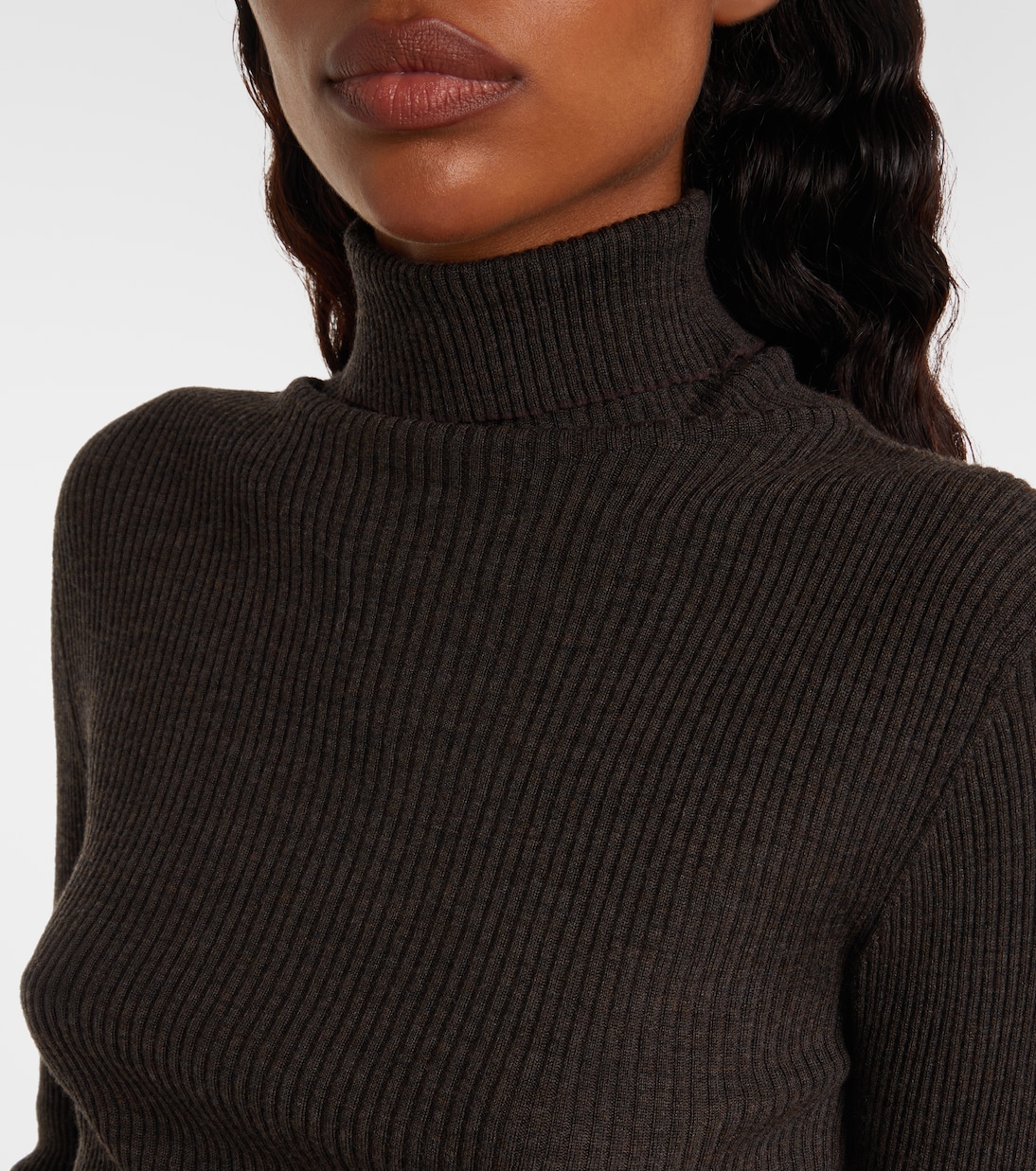 Ribbed-knit wool sweater | Calvin Klein Collection