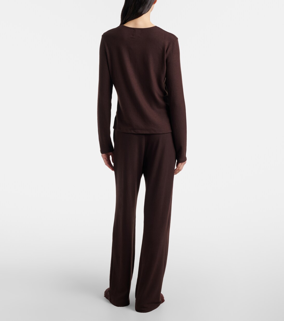 Lauren jersey wide-leg pants | Leset