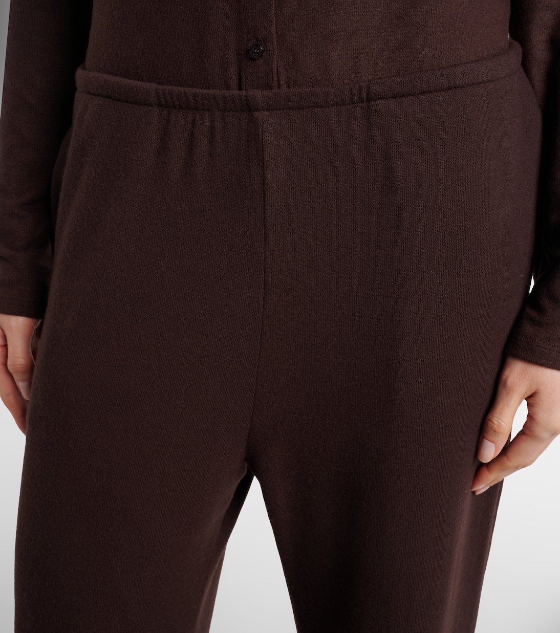 Lauren jersey wide-leg pants | Leset