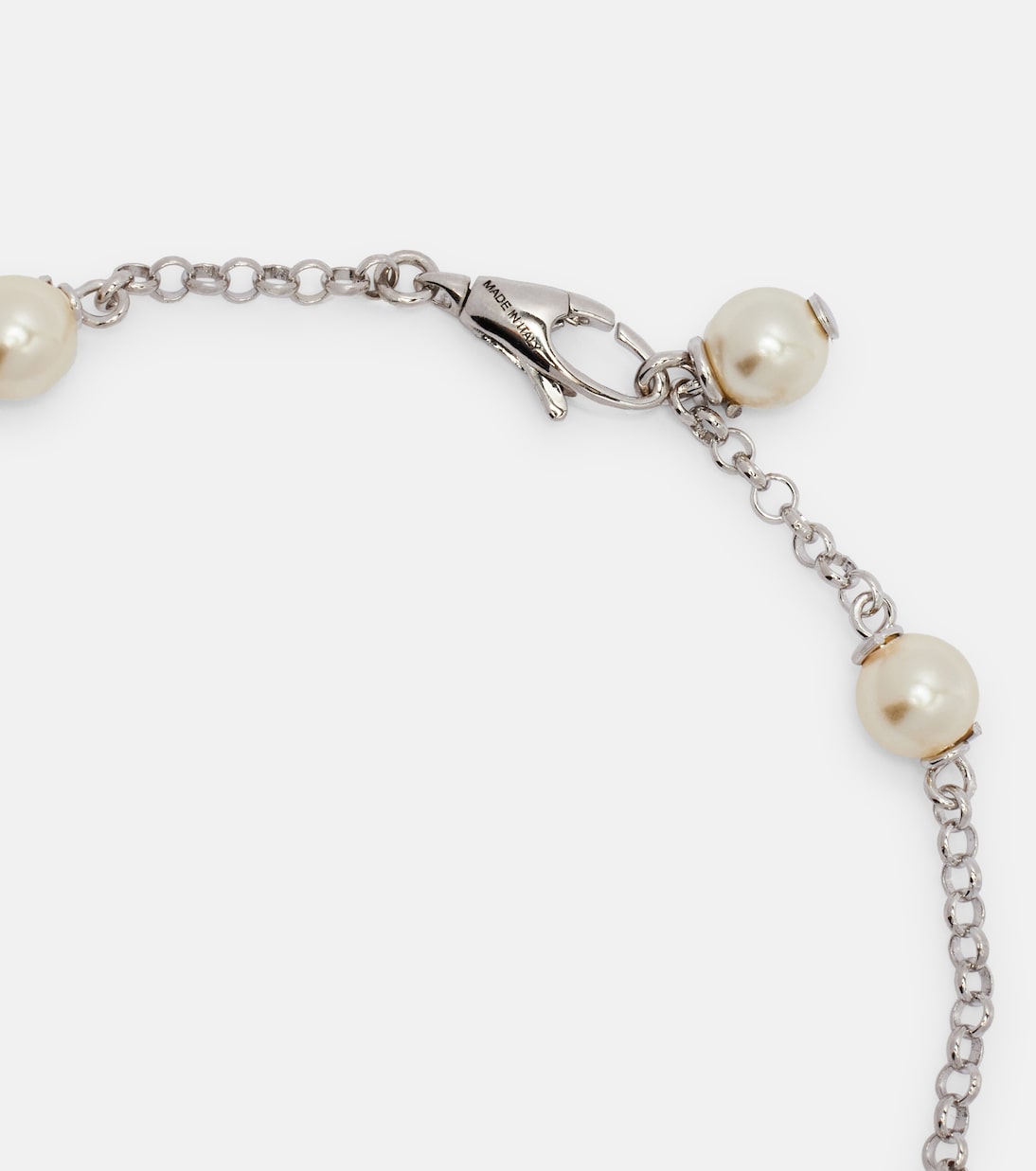 Armband VLogo mit Kristallen und Zierperlen | Valentino