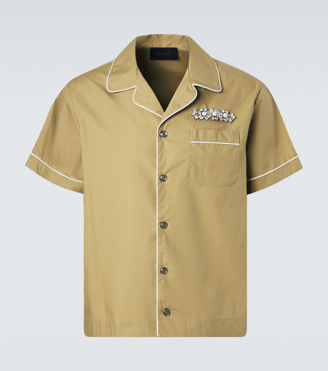 缀饰棉质保龄球衬衫 | Simone Rocha