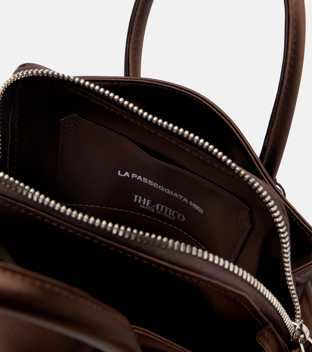 Tote Bag La Passeggiata Mini aus Satin | The Attico