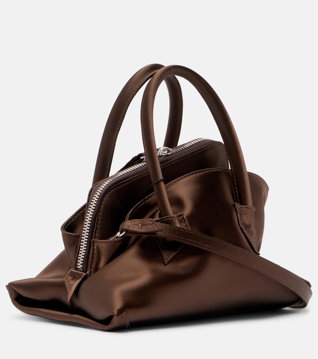 Tote Bag La Passeggiata Mini aus Satin | The Attico