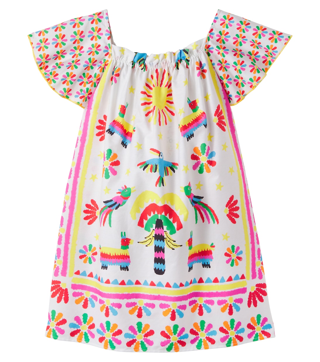 Printed cotton dress | Fábula