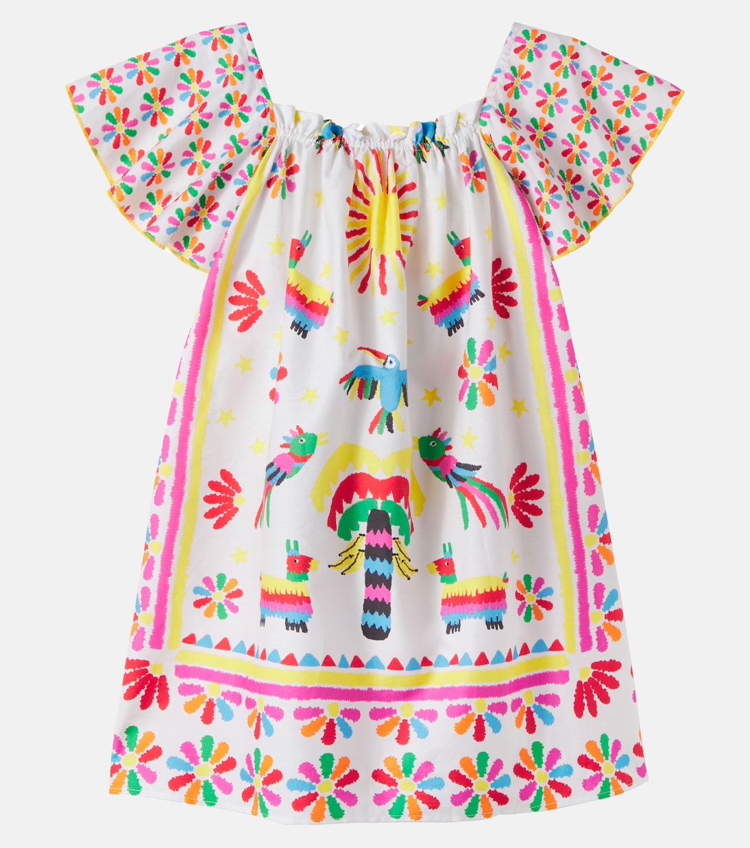 Printed cotton dress | Fábula