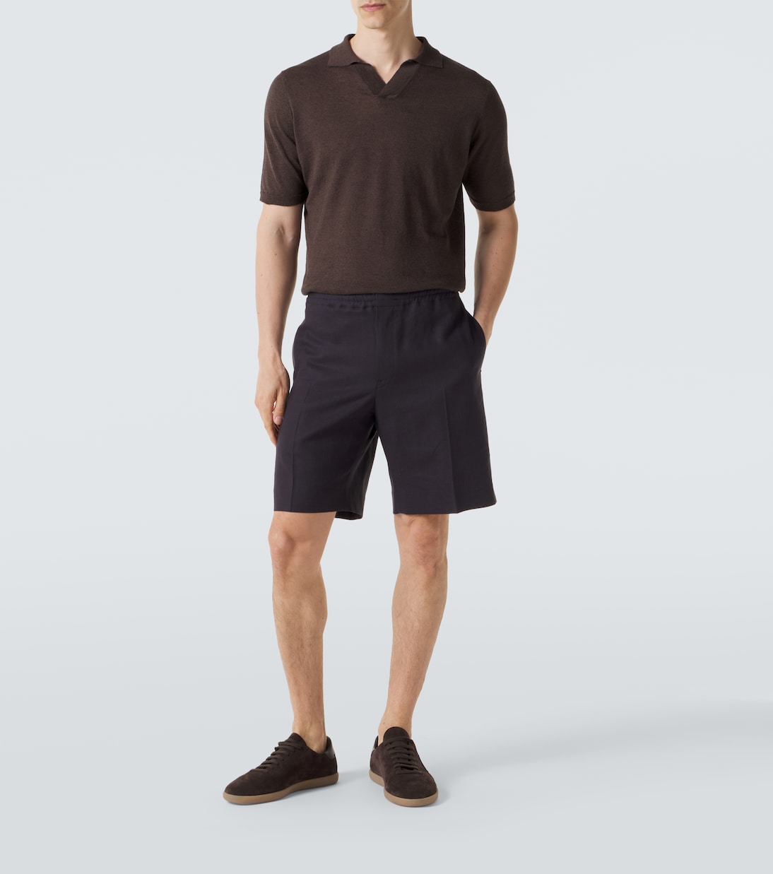Linen Bermuda shorts | Zegna