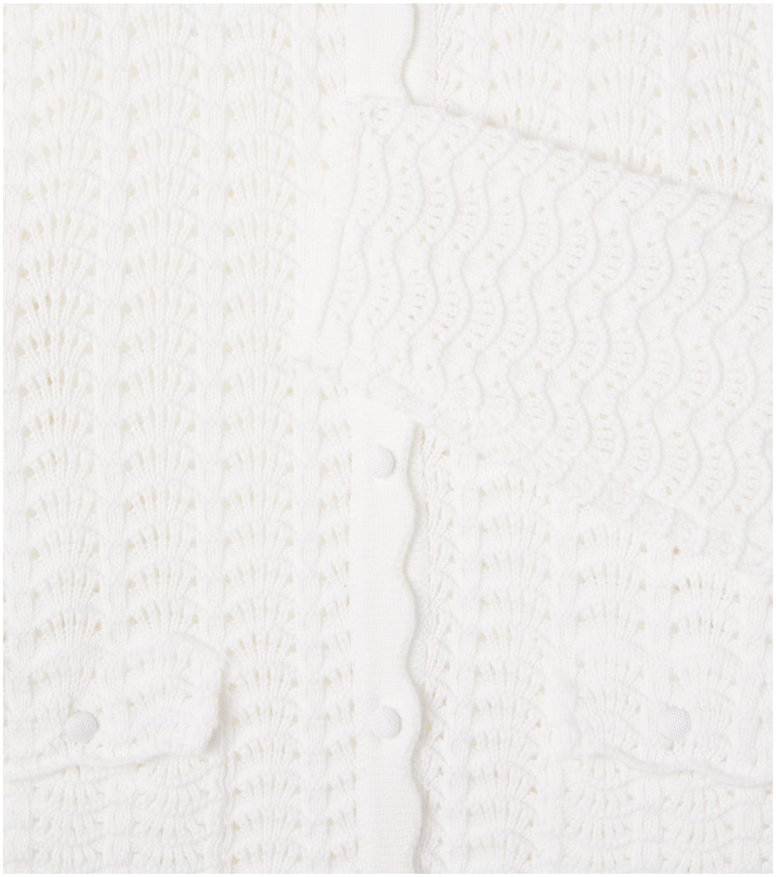 Open-knit cotton cardigan | Tartine et Chocolat