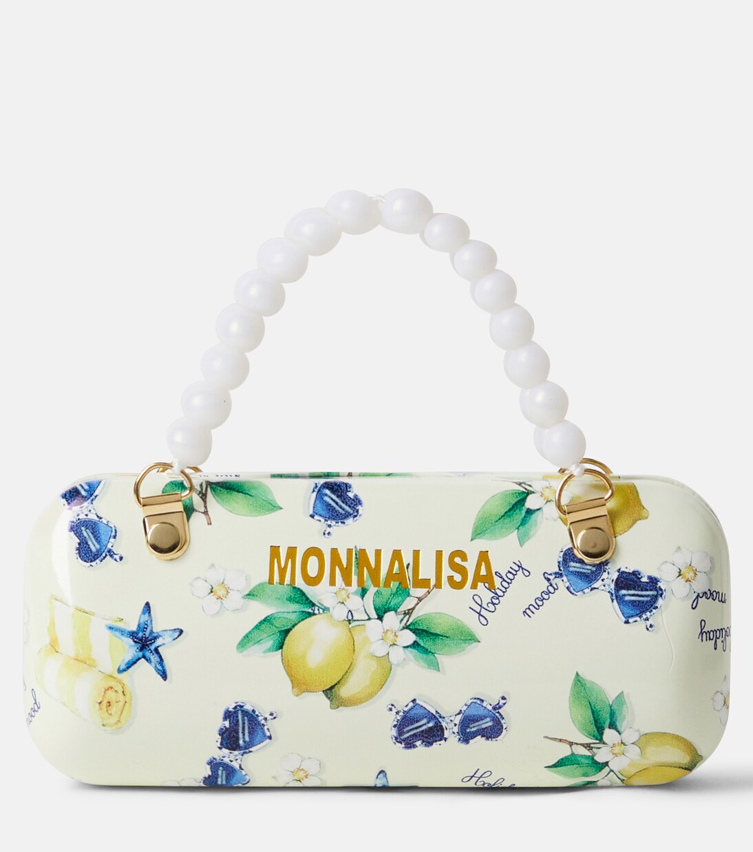 Appliqué printed heart-shaped sunglasses | Monnalisa